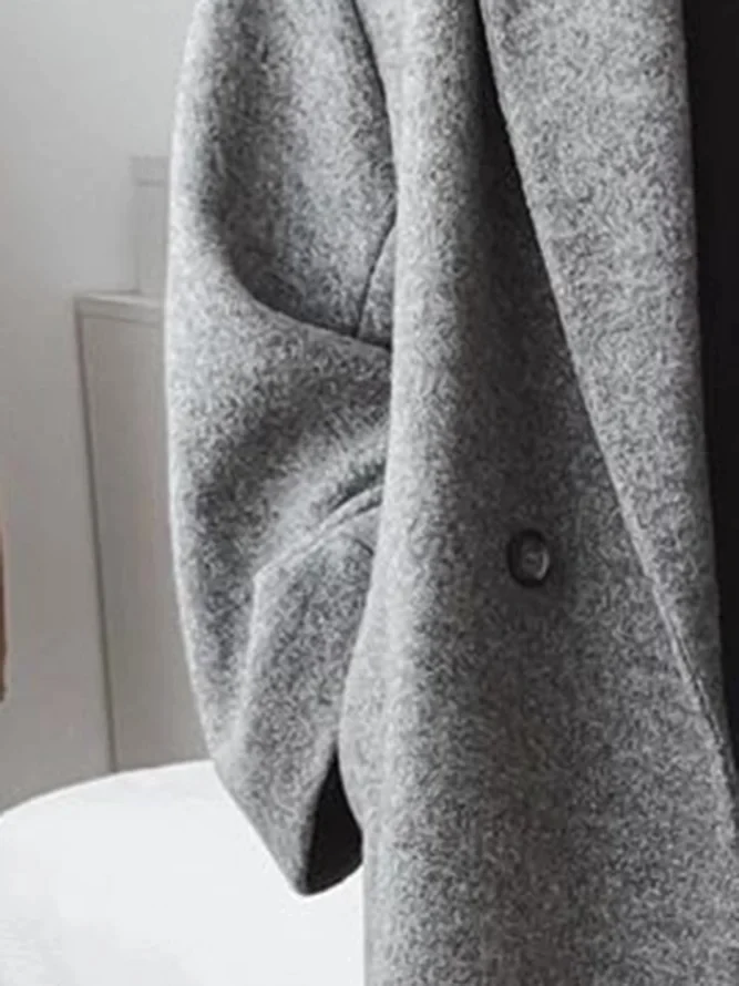 Women's Long Tailored Overcoat in Regular Fit