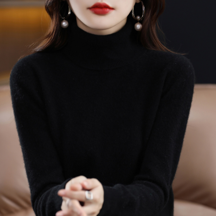 Women's Long Sleeve Turtleneck Sweater