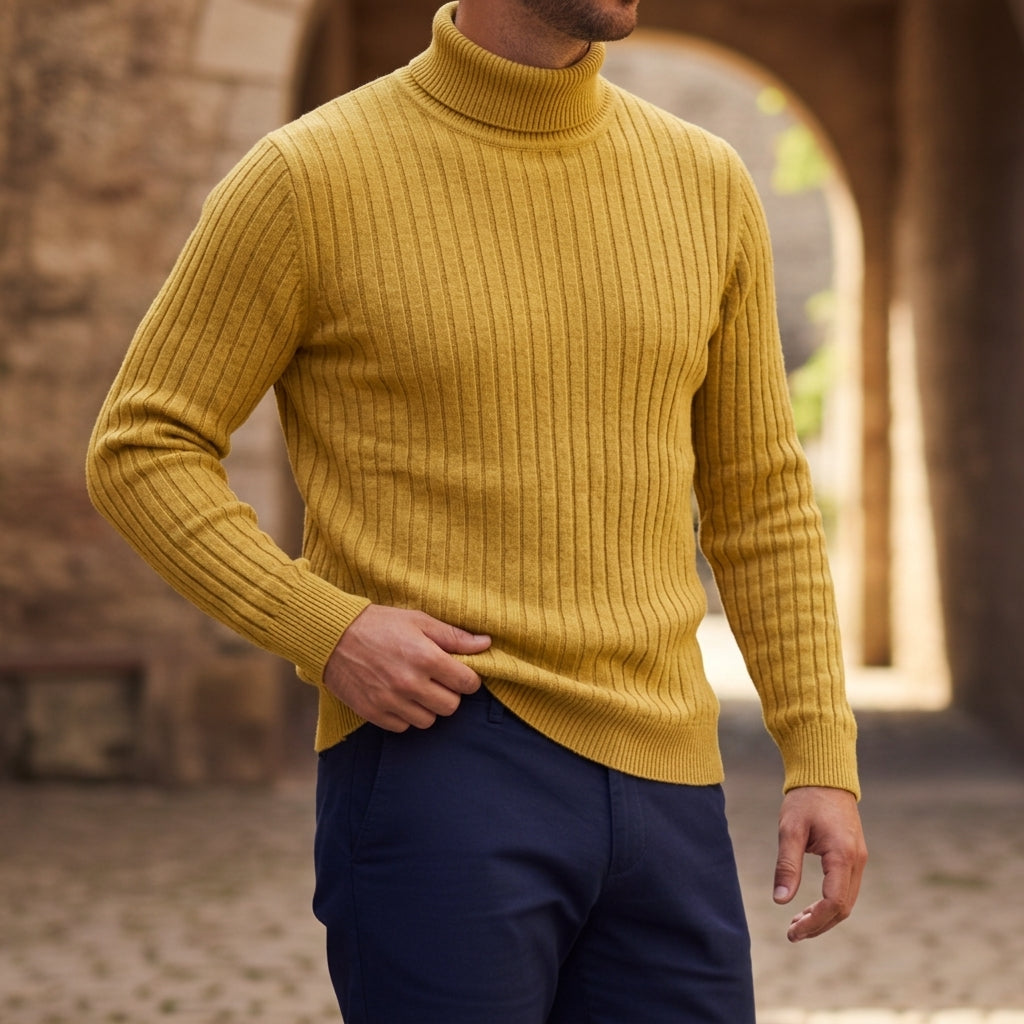 Slim Fit Turtleneck Sweater