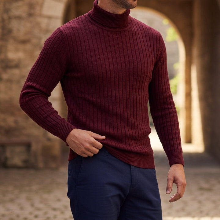 Slim Fit Turtleneck Sweater