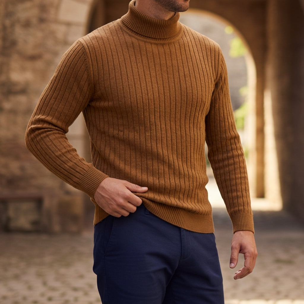 Slim Fit Turtleneck Sweater