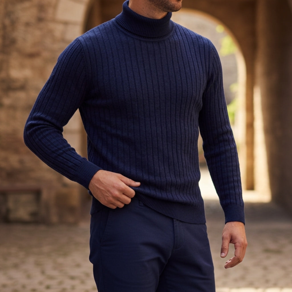 Slim Fit Turtleneck Sweater