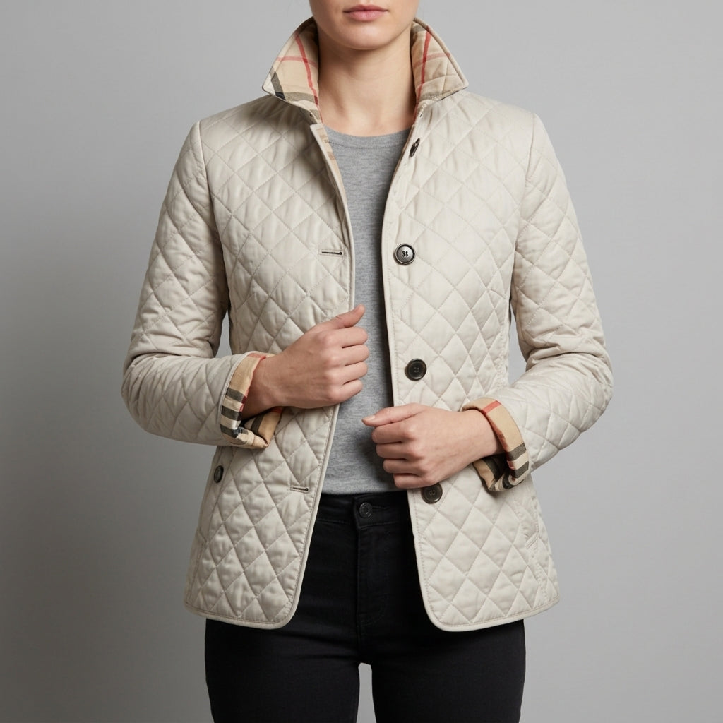 Classic Diamond Quilted Jacket