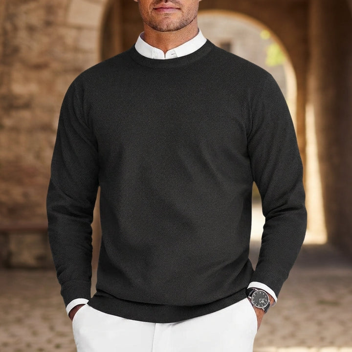 Men's Crew Neck Sweater in Comfortable Fit