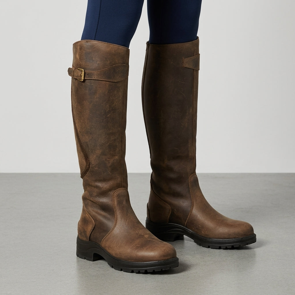 Women's Waterproof Insulated Knee High Riding Boots