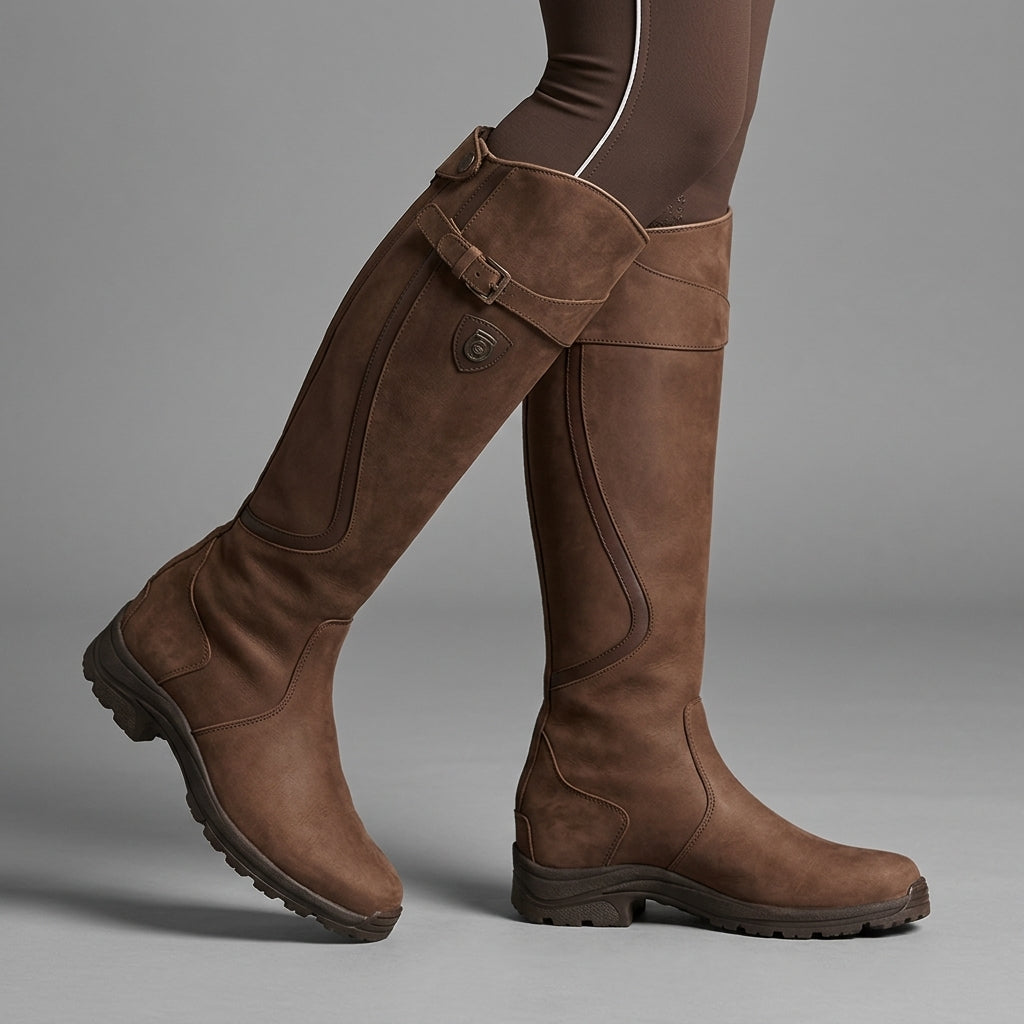 Women's Waterproof Insulated Knee High Riding Boots