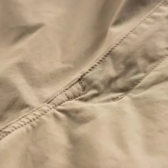 Men's Cotton Cargo Pants with Tapered Fit