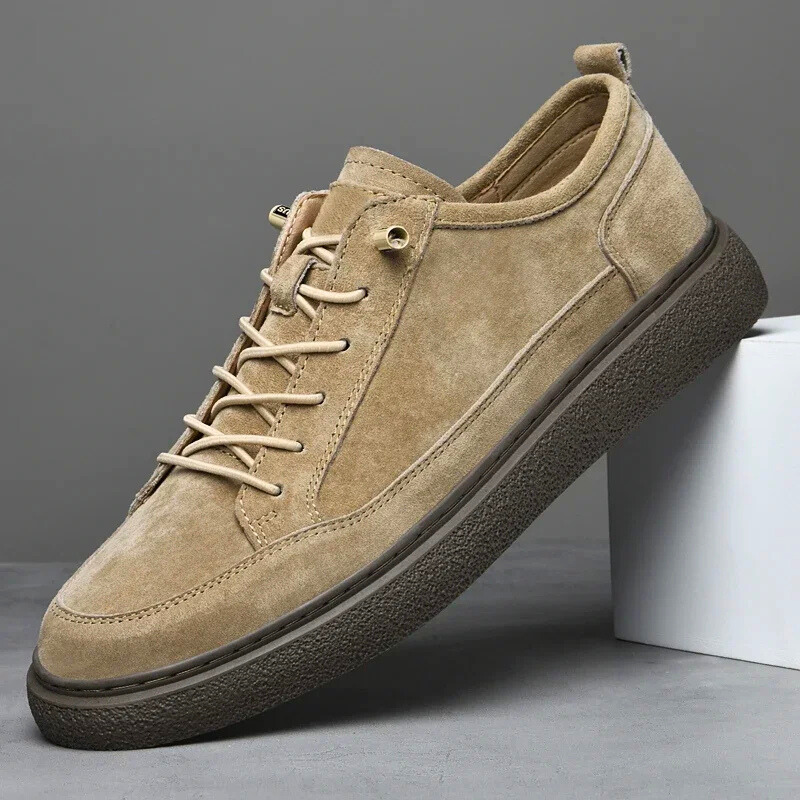 Men's Suede Lace Up Sneakers