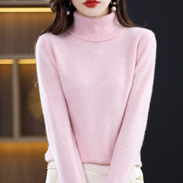 Women's Long Sleeve Turtleneck Sweater