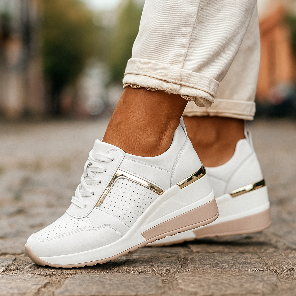 Women's Lace Up Platform Sneakers