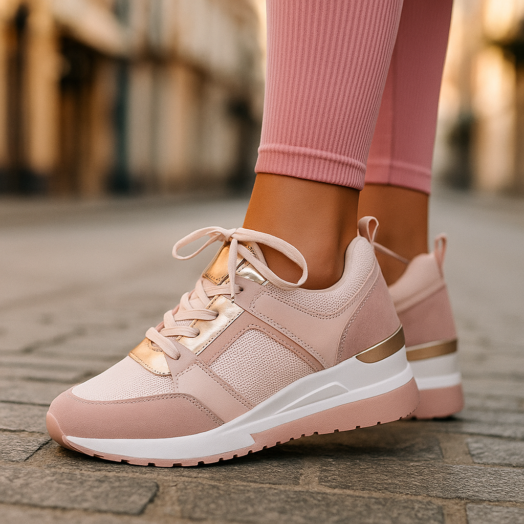 Women's Lace Up Platform Sneakers