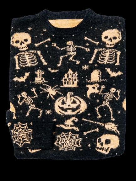 Women's Apple Fair Isle Knit Sweater