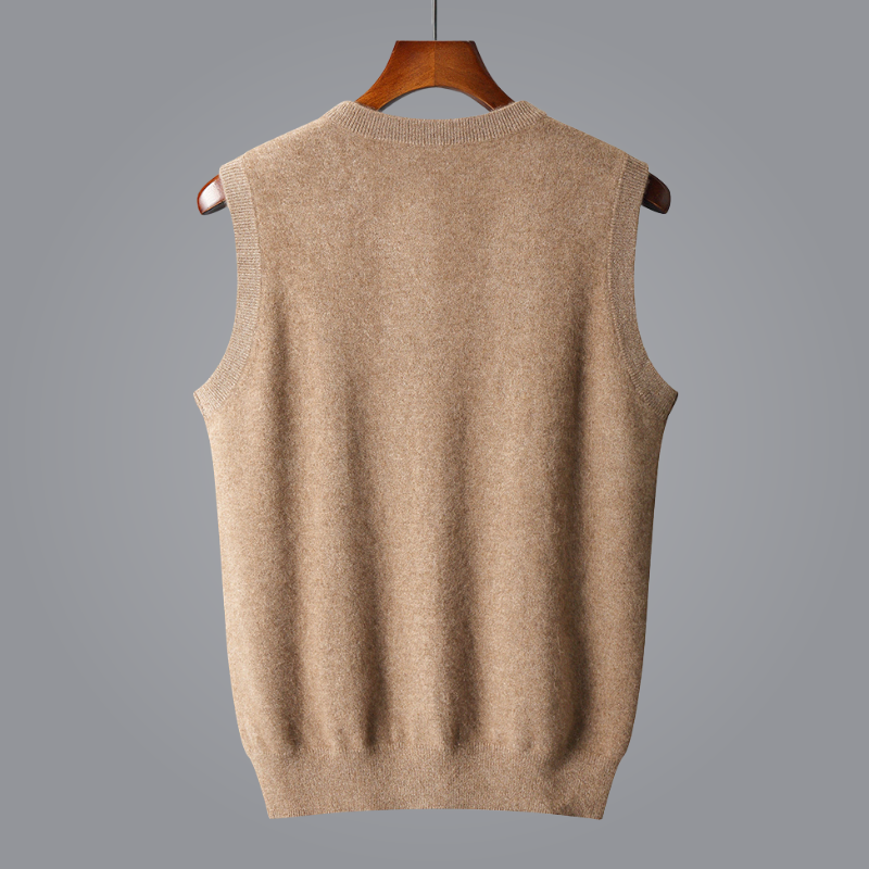 Classic V Neck Knit Vest