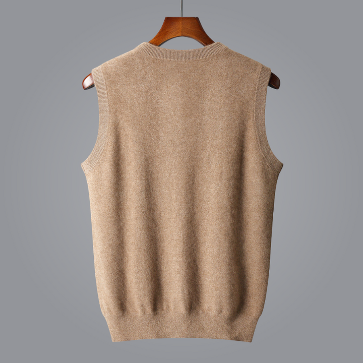Classic V Neck Knit Vest