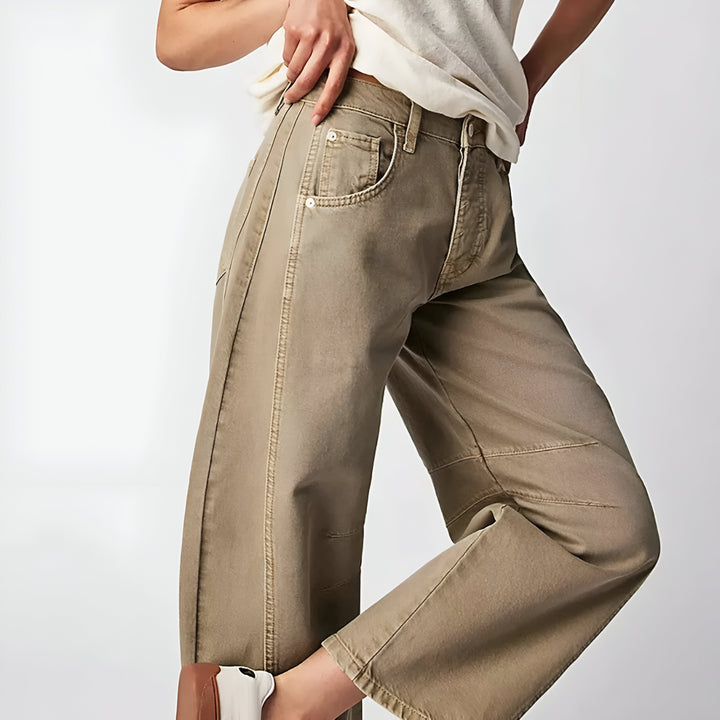 Women's Wide Leg Barrel Jeans