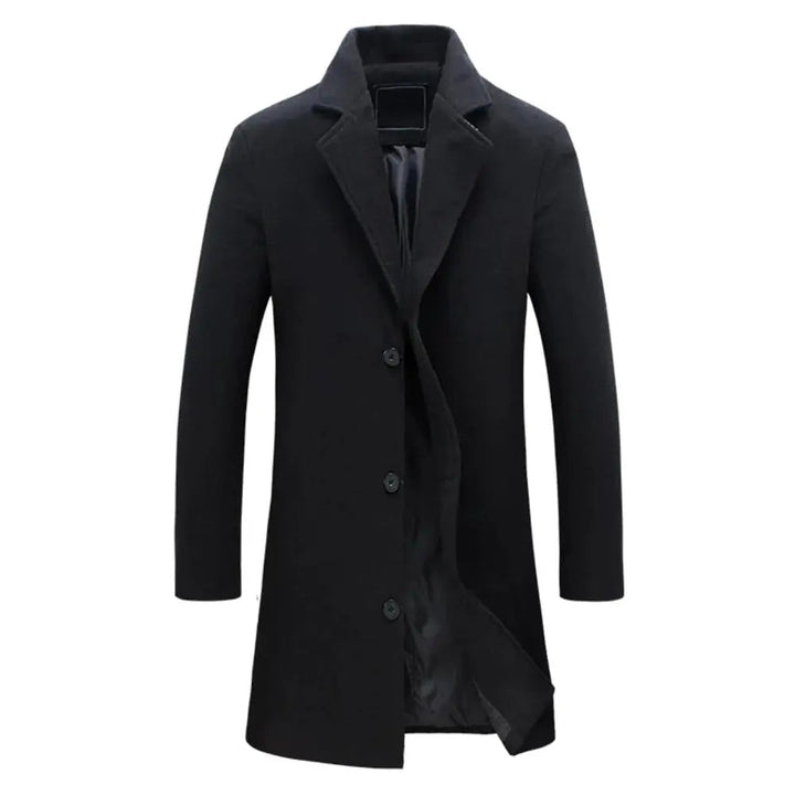 Men's Wool Blend Overcoat Regular Fit