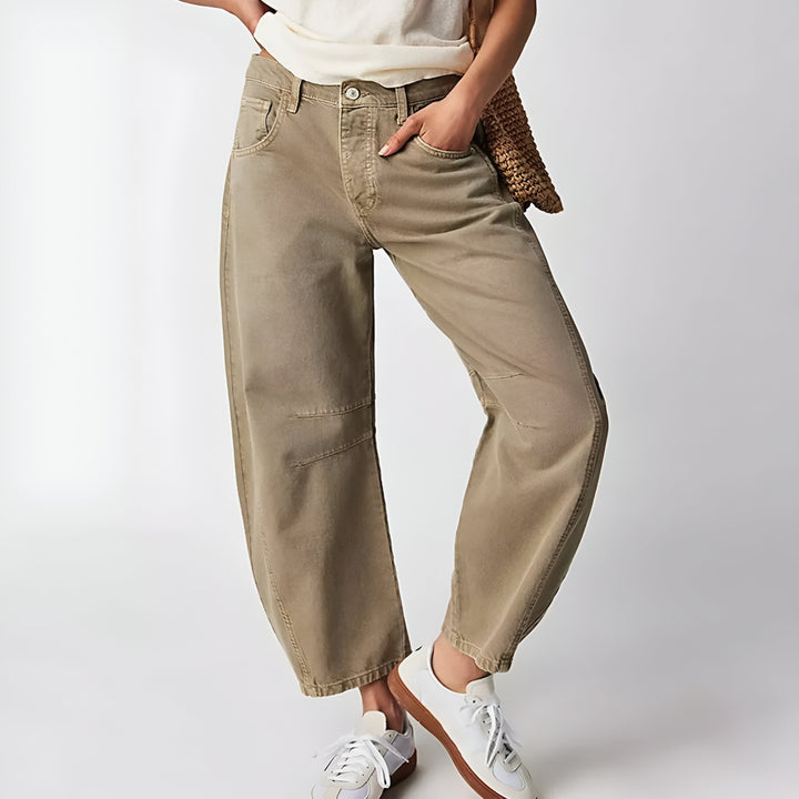 Women's Wide Leg Barrel Jeans