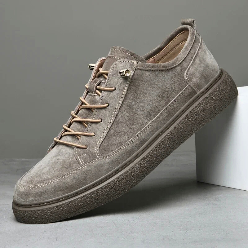 Men's Suede Lace Up Sneakers