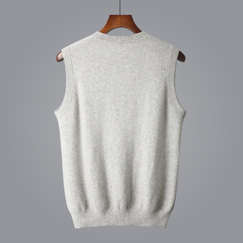 Classic V Neck Knit Vest