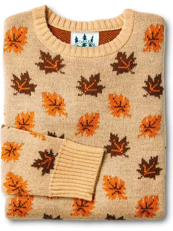 Women's Apple Fair Isle Knit Sweater