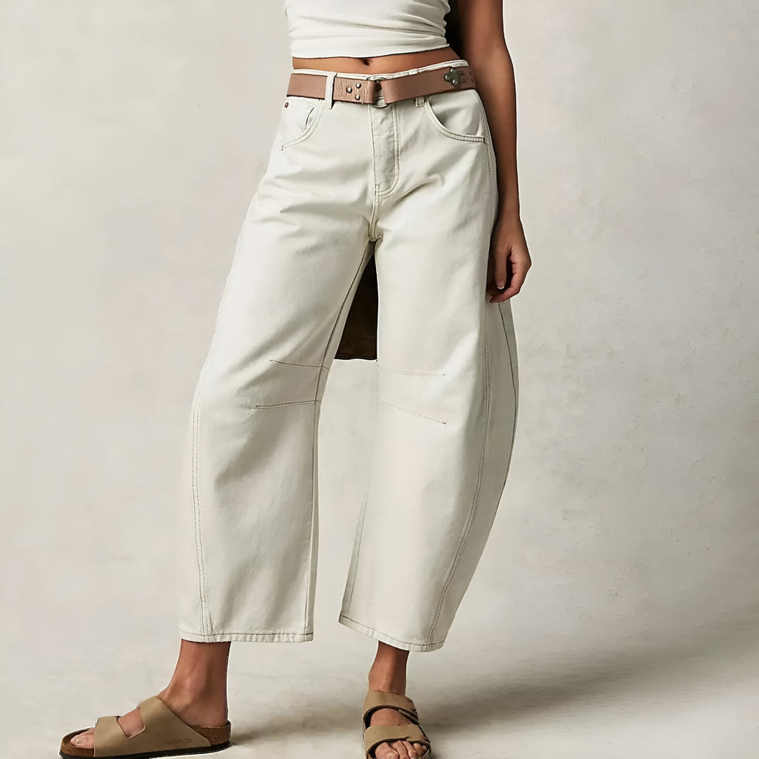 Women's Wide Leg Barrel Jeans
