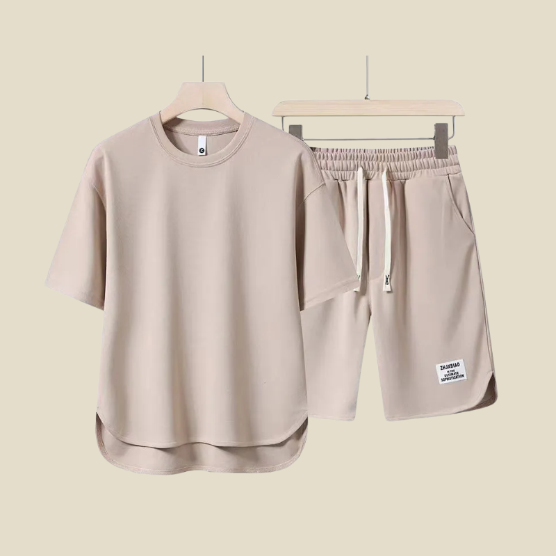 Men's T Shirt and Shorts Set
