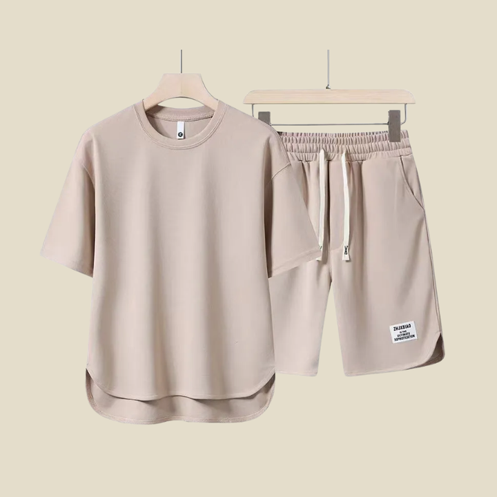 Men's T Shirt and Shorts Set