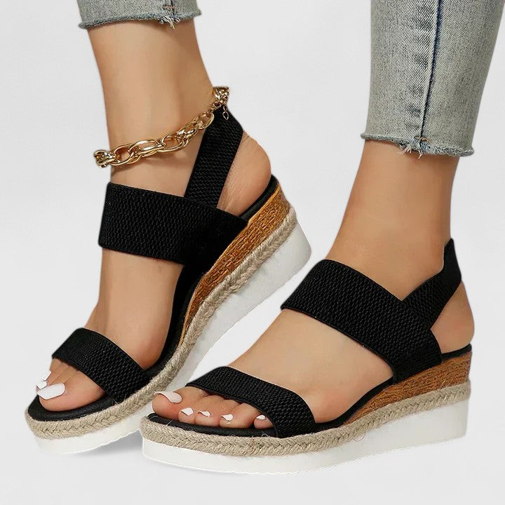 Platform Espadrille Wedge Sandals
