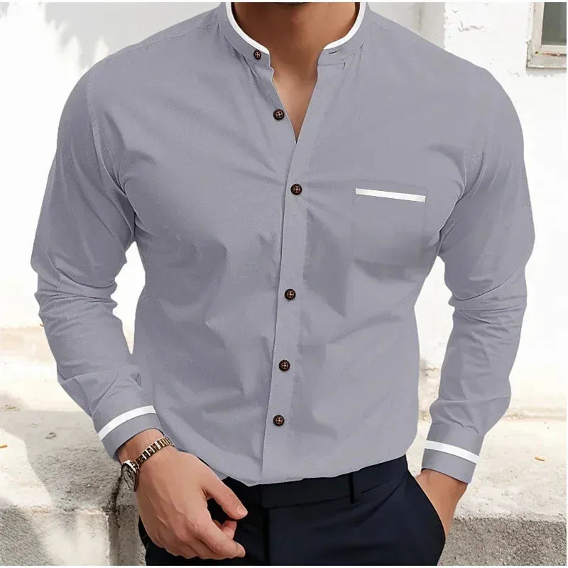 Men's Long Sleeve Dress Shirt