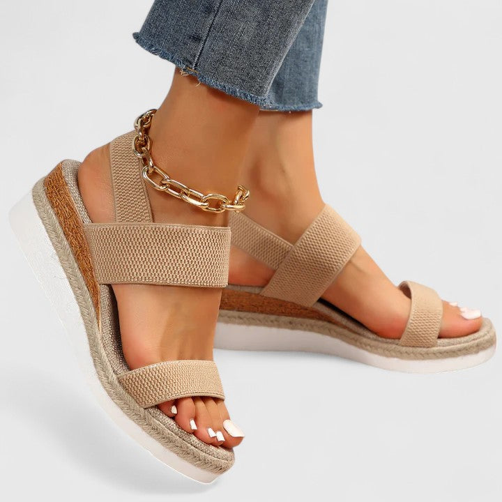 Platform Espadrille Wedge Sandals