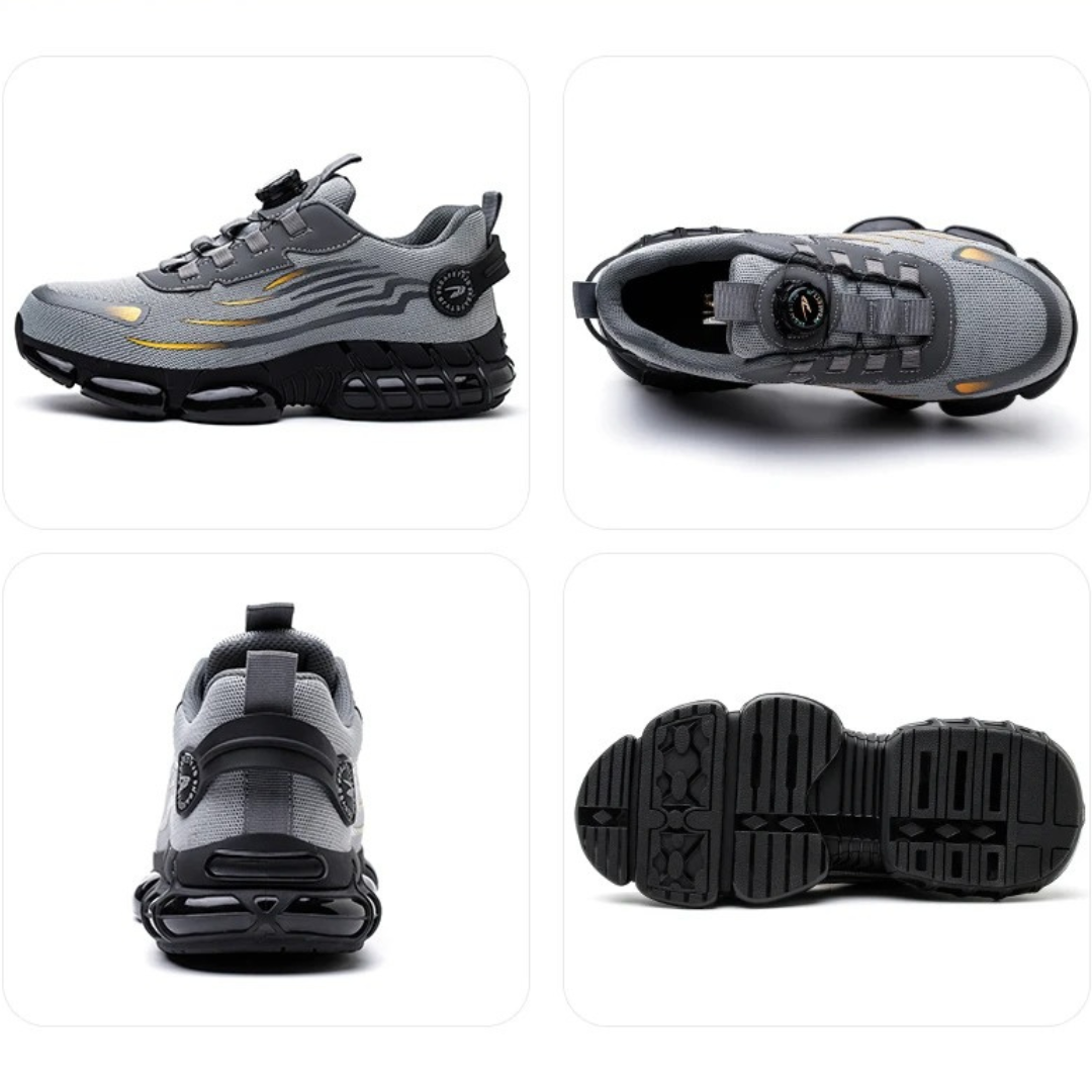 Men's Steel Toe Work Shoes with Dial Closure
