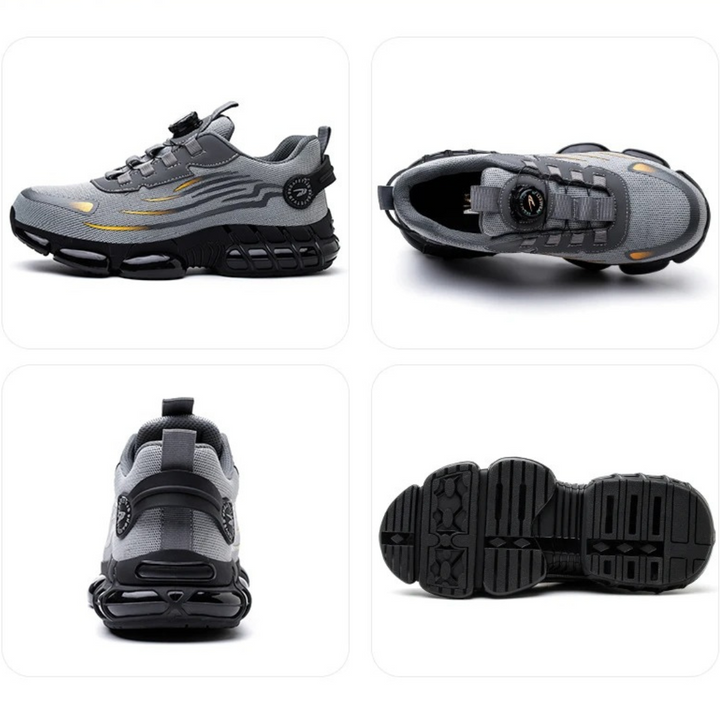 Men's Steel Toe Work Shoes with Dial Closure