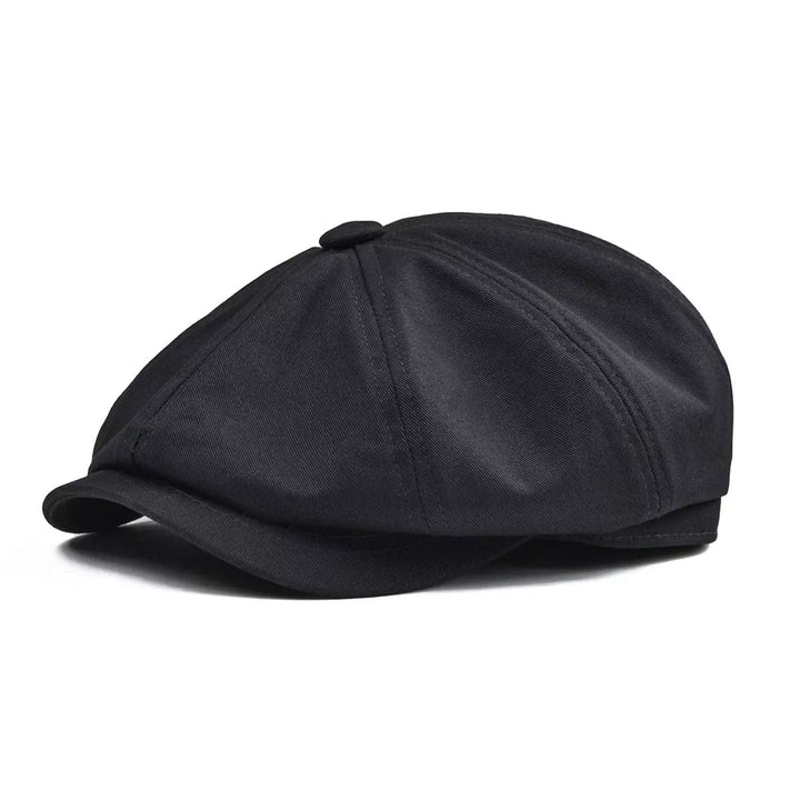 Men's Twill Newsboy Cap in a Structured Fit