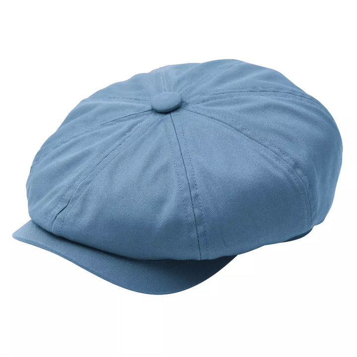 Men's Twill Newsboy Cap in a Structured Fit