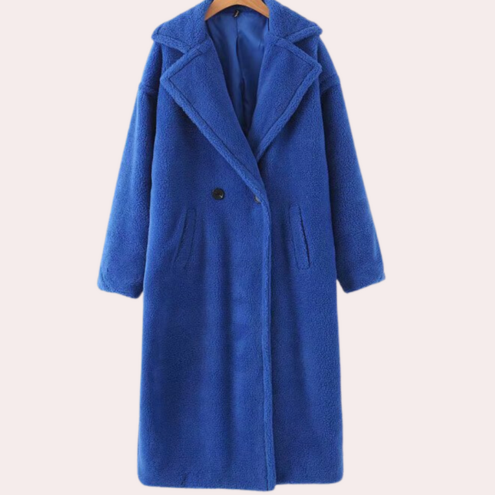 Women's Teddy Fleece Hooded Jacket in Oversized Fit