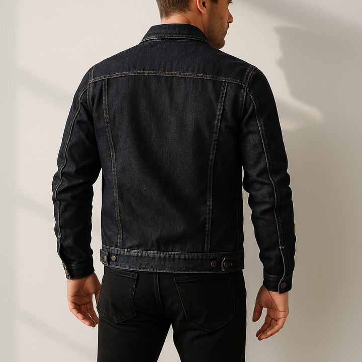 Classic Trucker Denim Jacket Men