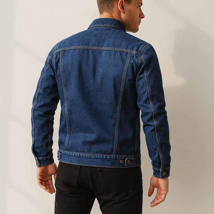 Classic Trucker Denim Jacket Men