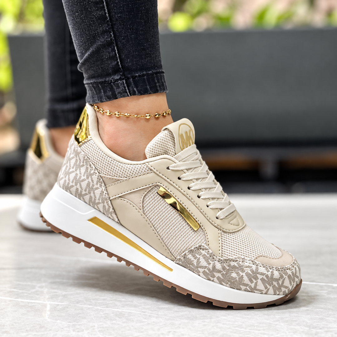 Women's Padded Comfort Sneakers with Non-Slip Sole