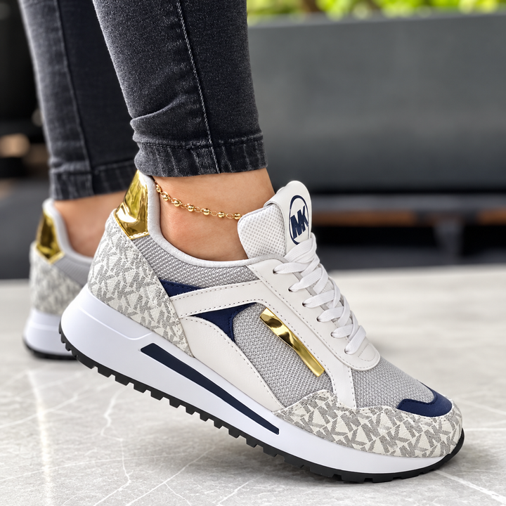 Women's Padded Comfort Sneakers with Non-Slip Sole