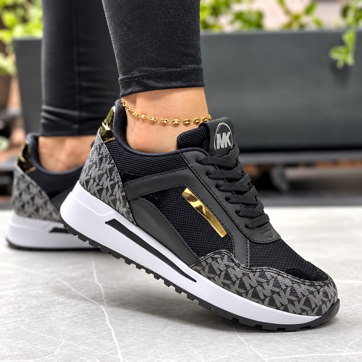 Women's Padded Comfort Sneakers with Non-Slip Sole