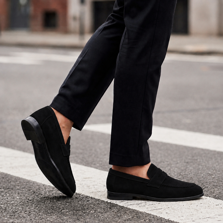 Men's Penny Loafers with Slip-On Design