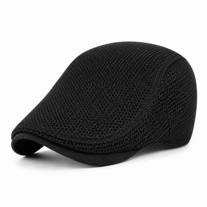 Men's Mesh Ventilated Flat Cap