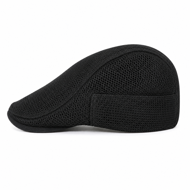 Men's Mesh Ventilated Flat Cap