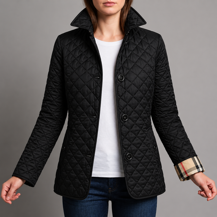 Classic Diamond Quilted Jacket