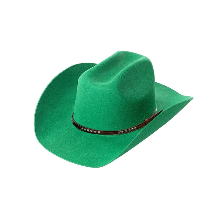 Wool Cowboy Hat with Studded Band