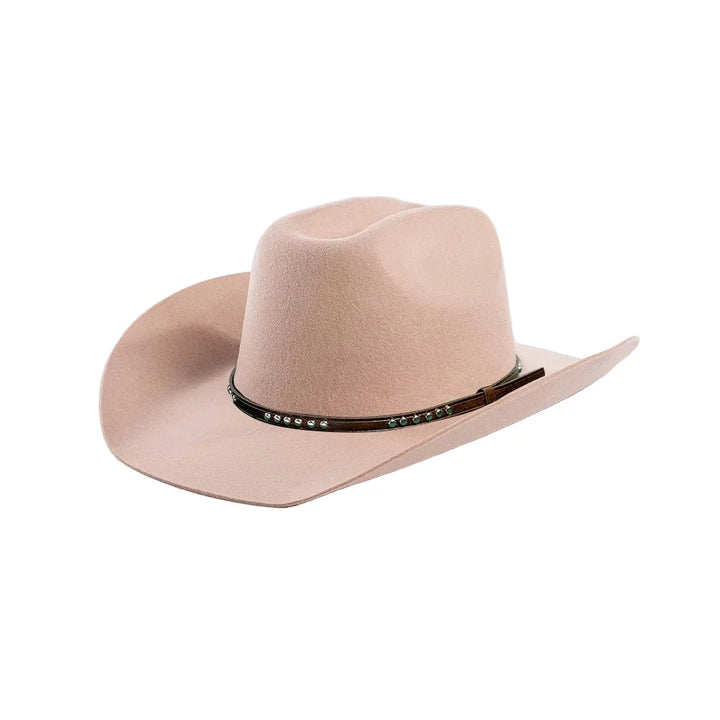 Wool Cowboy Hat with Studded Band