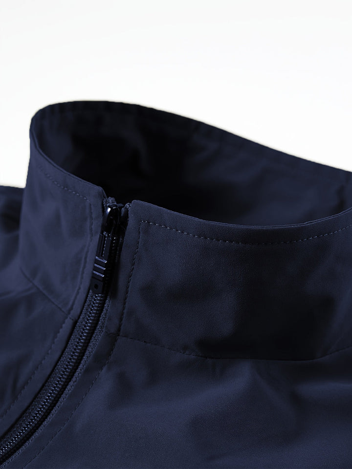 Men's Utility Vest with Multiple Zip Pockets
