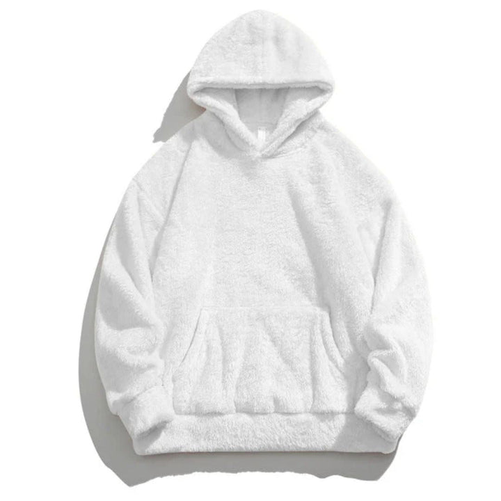 Oversized Fleece Hoodie with Kangaroo Pocket