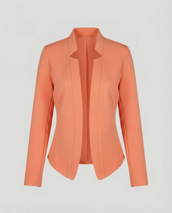 Open Front Tailored Blazer for Women