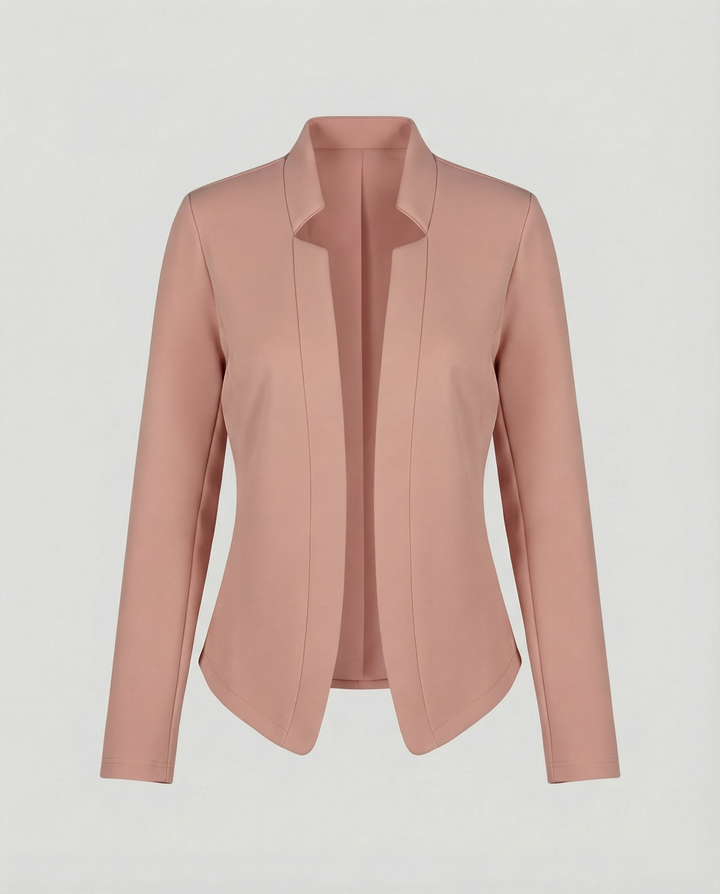 Open Front Tailored Blazer for Women